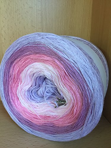 Farbverlaufsgarn 200 Gramm LL ca. 1000 Meter Farbe 394 (Grundpreis EUR 7,00/100 Gramm)