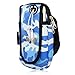 Produktbild HZY Universal Sport Armband für jedes Handy, Display Weniger als 6 Zoll,Einschließlich,iphone 6,iphone5/5s/5c/4s/4, Samsung S5/S4/S3, ipod Touch, mit Key Kleingeldtasche Blaue Tarnung