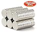 Produktbild GresatekEU Mini Magnets Neo Neodymium Rare Earth N48 Thickness 1.8kg 10 x 3mm Craft Models DIY Multi-Use for Refrigerator Door Whiteboard Magnetic Map Screen Door Bulletin Boards Refrigerators 25pc
