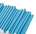 Leisial 100 pcs Disposable Makeup Brushes Make Up Gloss Lips Brush Wands Applicator Lipstick Gloss Applicators Makeup Beauty Tool for Concealer Lips Eye Nose Shadow Eyelash (Blue)