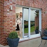 Silver Reflective Window Film (Solar Control & Privacy Tint - One Way Mirror/Mirrored Glass) (76cm x 1 metre - 10 metre) (76c