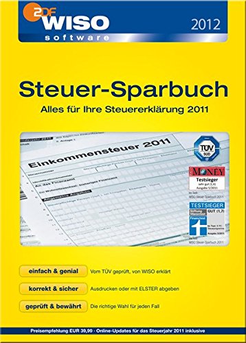 Preisvergleich Produktbild WISO Steuer-Sparbuch 2012 (für Steuerjahr 2011)