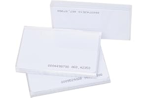 MEIJEEGU RFID 125 kHz Proximity ID Card, TK4100 Read Only, Cannot Be Reprocessed. Support ID Smart Card Access Control System, Key Card, Membership Card, Personnel Card (30 Pieces)