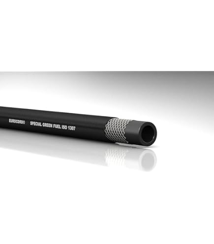 Tubo Per Benzina Gasolio Tubo Per Benzina E Gasolio - 1 Metro - NBR - Diametro Interno 14 Mm/Esterno 20 Mm - Con Fascette - Resistente A UV E Calore NBR DIN-73379-B - Foto 6