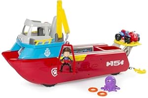 Paw Patrol - Veicolo Sea Patroller, con Luci, Suoni e Trasformazioni, dai 3 Anni - 6037846