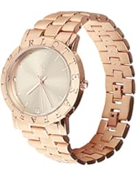 Charlotte raffelli reloj de pulsera para mujer oro rosa PVD pulsera plata Dial crm002