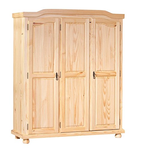 Preisvergleich Produktbild Pharao24 Bauernschrank Classico aus Kiefer Massivholz