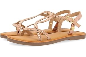 GIOSEPPO Sandalias Plateadas DE Piel con Tiras Y MINICRISTALES para NIÑA SEZANA