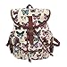 Produktbild Frauen Vintage Canvas Tasche VENMO National Wind Rucksack/Reisetasche Schultasche/Mädchen Rucksack/Canvas/Hand gewebt/Mini/National Wind/Casual/Cute/Mini/Kunst/College Wind/Reisen (Multicolor E)
