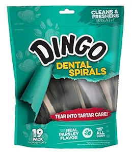 Dingo Dental Spirals, 19 Pack (Dn-99110)