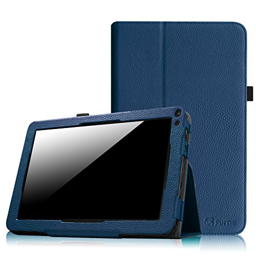 Fintie Folio Huelle Case Schutzhuelle Tasche fuer 9 Zoll Android Tablet-PC Inklusive. Tabexpress (9 Zoll) Tablet-PC, iRULU eXpro X1a (9 Zoll) Quad Core Tablet PC, XIDO 22,9 Zoll (Boxchip A23), Kapazitiver Multi Touch Android 4.0 Tablet PC A13, JYJ 9" Zoll Android 4.4 Tablet PC - Marineblau