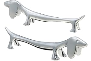AHUUEN Poggia-Bacchette Porta-Bacchette A Forma di Cagnolino | Porta-Cucchiaio per Stoviglie | Poggia-Coltello A Forma di Bassotto | per Cucchiaio, Forchetta, Bacchette, Tavolo da Cucina di Casa