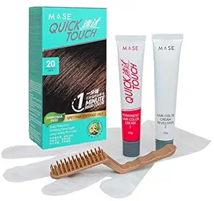 Quick Touch 1 Minute Hair Dye (Brown Black)