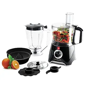 Cello Kitchen Chef KC-FP-100 400-Watt Food Processor (Black and white)