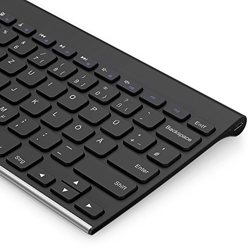 Inateck Wireless Bluetooth Tastatur schwarz - 8