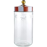 Alessi MW30/150 Circus Barattolo Ermetico in Banda Stagnata e Vetro, 150 cl