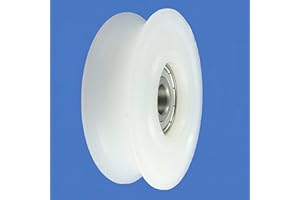 ZSCALE ZAB-S C71/20LL Profil- Kunststoffrolle mit Kugellager für Seil Polyamid Ø71-Ø200 Rollen (C71/20LL)