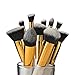 USpicy Makeup Brushes 10-Piece Professional Cosmetics Make up Brush Set with Gift Box Kits (White)