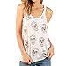 Produktbild Elecenty Damen Vest Bluse,Frauen Crop Tops Gedruckt Blusenshirt Elegant Bluse Oberteil Tunika Strandbluse
