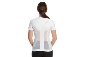 ANODYNE Maglietta Correttore Posturale Da Donna │ T-shirt Per Postura Schiena Donna, Allevia Dolore Cervicale E Lombare │ Maglia Fascia Posturale Spalle E Schiena Per Migliorare Schiena E Spalle