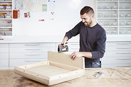 Novus Handtacker J – 27 dual power, Aluminium-Gehäuse, Verarbeitung von Fein- bzw. Flachdrahtklammer, Unterlademechanik mit Sicherheitsentriegelung, Klammersichtfenster uvm, 030-0439 - 2