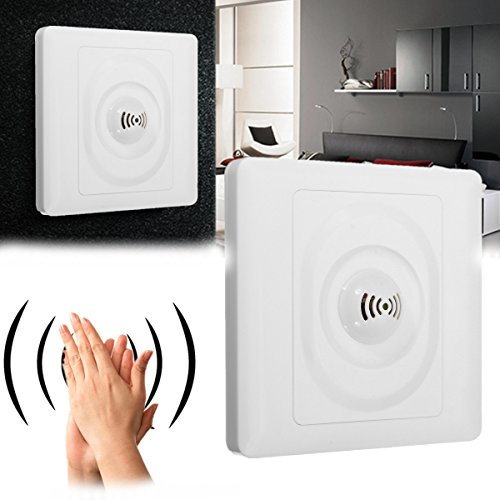 Puqu 250 V Auto support mural Smart commutateur de capteur de lumière voix sonore activé contrôlé Delay