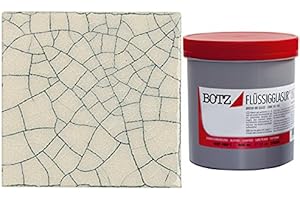 CREATIVDISCOUNT NEU Botz-Flüssig-Glasur. 200ml. Craquelé transp.