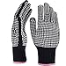 Produktbild Hochtemperaturbeständige Friseurhandschuhe Haarspange Lockenwickler Anti-Verbrühung rutschfeste Handschuhe 4,7 * 9,5 Zoll (Color : One pair-Black, Size : M)