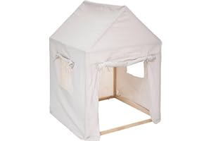ATMOSPHERA CREATEUR D'INTERIEUR Atmosphera - Cabaña para niños - Estructura de Pino - Lona de algodón H 116 cm
