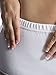 All Woman Pack Of 3 Plus Size Knickers 100% Cotton With Tunneled Waist Hips Until 79" - Black - UK24/26