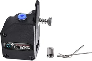 DollaTek Extrudeuse de mise à niveau à double entraînement pour pièces d'imprimante 3D à de 1,75 mm