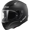 LS2 Motorcycle Helmets-Rapid Matt, Black, Size M
