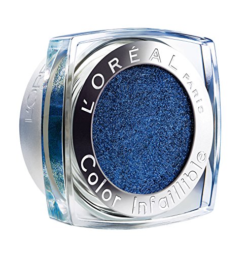 L'Oreal Color Infallible Eye Shadow, All Night Blue Number 006 3.5 g