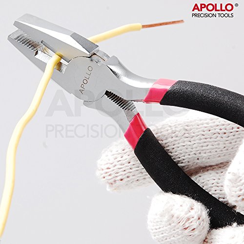 Apollo Präzisions-Werkzeuge 39-teiliges DIY Haushalts-Werkzeugset in Pink mit Kombizange in Box – Großartiges Geschenk - 5