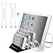 Produktbild UPWADE USB Multi Ladestation 4Ports Universell Ladegerät USB Dockingstation für mehrere Geräte mit Schalter Handy und Tablet Ladestation 4Ports für Apple iPhone iPad Samsung Smartphones Handys Tablets, Schwarz