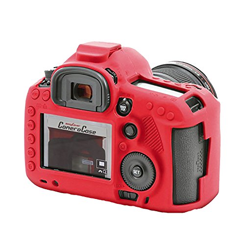 easyCover ECC5D3R Coque en silicone pour Canon 5D Mk III Rouge