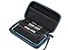 Produktbild Supremery New Nintendo 2DS XL Hülle, Case Reiseetui Tasche (Slim Version) mit Netztasche und Reißverschluss - Wasserabweisend in Schwarz Blau