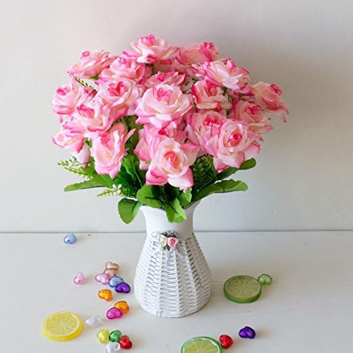 DYF Artificial dry flowers branches Wicker Takraw Floor Home Decoration,Yellow