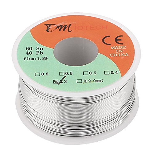 Sourcingmap® 0,3 mm 150 g 60/40 Kolophonium Core Dose führen Rolle Löten Lötzinn