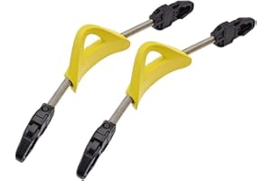 CWOQOCW Lot de 2 sangles à ressort en acier inoxydable pour palmes de plongée sous-marine antidérapantes