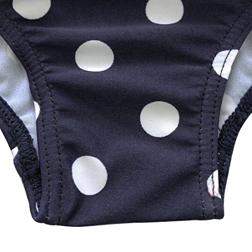 iEFiEL Mädchen Kinder Badeanzug Bademode Bikini Polka Dots 92 98 104 110 116 122 - 6