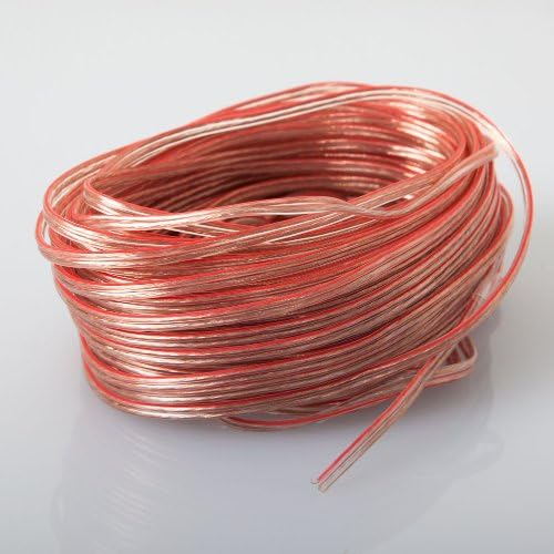 Audiotek - AT-SPW22GA/100RG - Car Vehicle 22 Gauge Speaker Wire - 100 Feet Regular