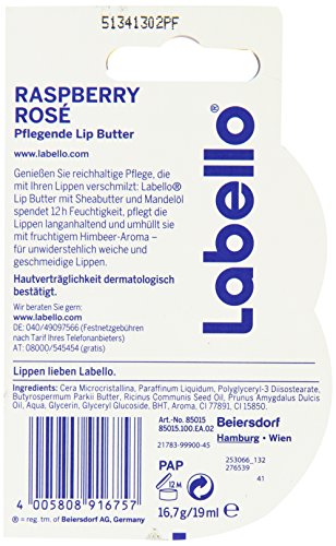 Labello Lip Butter Himbeere, 16,7 g - 2