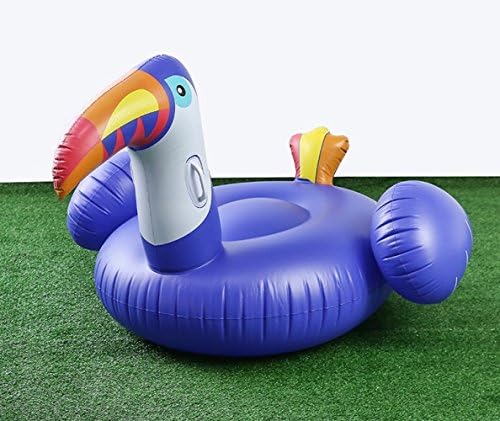 LTYLTY Inflatable Toucan Mounts- Safety Aid Swimming Ring Soft And Durable For Adults And Kids 200*105cm