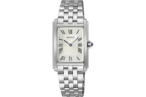 Seiko Watch Dress SWR083P1, silver, armband, Silver, Armband