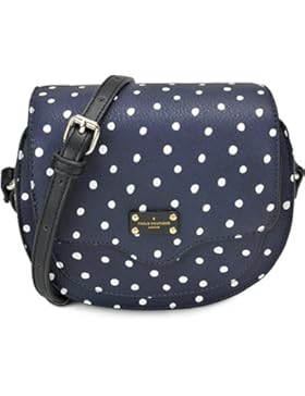 PAULS BOUTIQUE, FRANCESCA, Damen Handtaschen, Umhängetaschen, Crossbody, Dunkelblau, 18 x 15 x 9 cm (B x H x T)