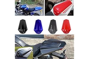 XX ecommerce Motorrad Passagier Hinten Beifahrer Sitz Motor Verkleidung Hard Cover Kompatibel mit YZF-R 125 R125 2008-2021 2009 2010 2011 2012 2013 2014 2015 2016 2017 2018 2019 2020(Kohlefaser Look)