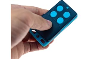 JUMOOZI Universal Kompatibel Chamberlain Motorlift ML500 √ ML700 √ ML750 √ 84334E 4335E √ 4330E √ 1A5477-1 √ 1A5477-3 √,Handsender Fernbedienung 433.92mhz (Blau und Schwarz.)