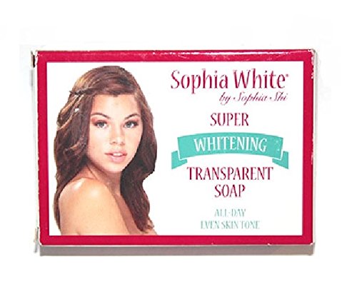 ( Pack of 3 ) Sophia white Super Skin whitening/Lightening Transparent Soap 150G