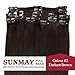 SUNMAY Remy Clip in Human Hair Extensions - Full Head of 20" inch human hair -High Quality Remy Hair (#2 Darkest Brown)MDN-20-2